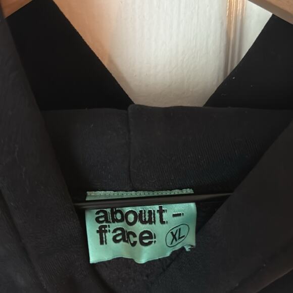 about-face Halsey Limited Edition AF Black Hoodie size XL - Picture 5 of 9